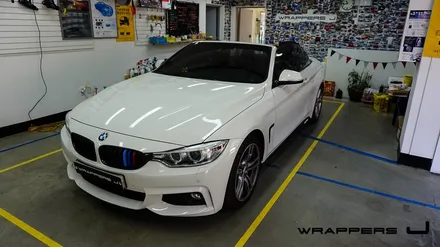 마포유리막코팅 : BMW 428i 라이트필름 유리막코팅 생활보호PPF / 서울 마포구