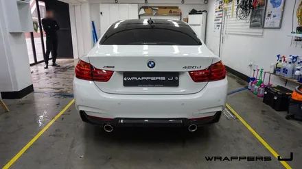 BMW 420d 라이트필름 스모그필름 라이트스모그필름 / 서울 마포구