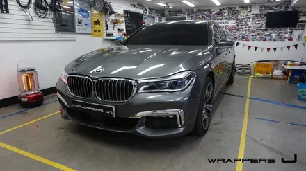 BMW 740d 본넷PPF 앞범버PPF 생활보호PPF 프론트패키지 시공 / 서울 마포구
