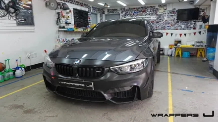 F80 BMW M3전체랩핑 마이애미블루 아쿠아블루 / 서울 마포구