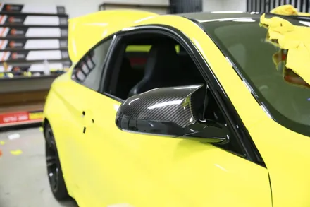 서울 F바디 BMW M4 전체랩핑 상파울루옐로우 / 서울 마포구