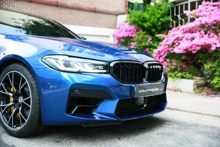 F90 BMW M5 PPF 전체PPF, 프론트패키지 서울PPF 잘하는샵 / 서울 마포구