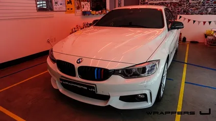 마포유리막코팅 : BMW 428i 라이트필름 유리막코팅 생활보호PPF / 서울 마포구