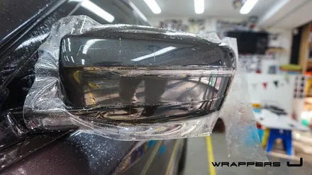 BMW 530i 그릴랩핑 윈도우몰딩 실내랩핑 하이그로시랩핑 휀다덕트랩핑 생활보호PPF 부분ppf 윈도우크롬몰딩랩핑 / 서울 마포구
