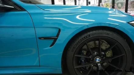 F80 BMW M3전체랩핑 마이애미블루 아쿠아블루 / 서울 마포구