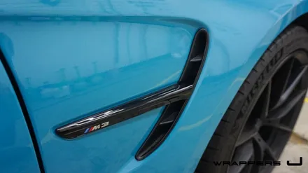 F80 BMW M3전체랩핑 마이애미블루 아쿠아블루 / 서울 마포구