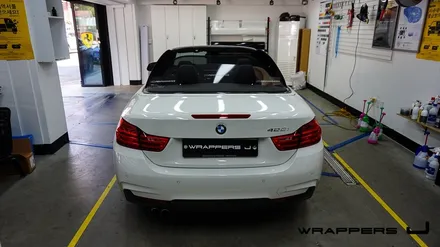 마포유리막코팅 : BMW 428i 라이트필름 유리막코팅 생활보호PPF / 서울 마포구