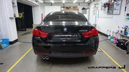 bmw 420d 앞범버ppf 4시리즈 F32 범버ppf 부분ppf / 서울 마포구
