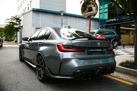 G8X G80 M3, G82 M4 실내 에어벤트 트림 실내하이그로시 카본PPF 시공후기 / 서울 마포구