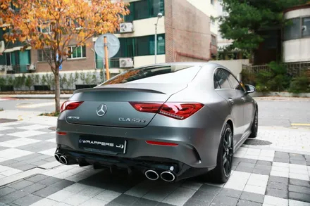 벤츠 CLA 45s 나이트패키지 서울 벤츠 크롬죽이기 크롬딜리트 / 서울 마포구