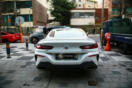 BMW 850i 전체PPF 무광PPF 시공후기 서울PPF 잘하는곳 / 서울 마포구
