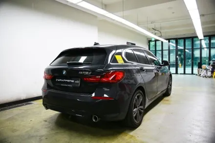 BMW 118d 크롬죽이기 크롬딜리트 서울 마포 자동차 부분랩핑 / 서울 마포구