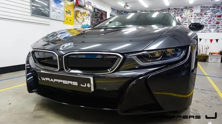 BMW i8 PPF : 부분PPF 본넷PPF 앞범버PPF 그릴랩핑 부분랩핑 / 서울 마포구