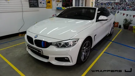 마포유리막코팅 : BMW 428i 라이트필름 유리막코팅 생활보호PPF / 서울 마포구