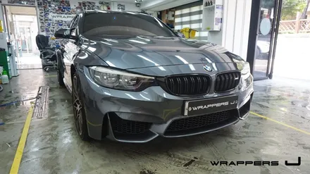 F80 BMW M3 전체랩핑 3M1080 아토믹 틸 / 서울 마포구