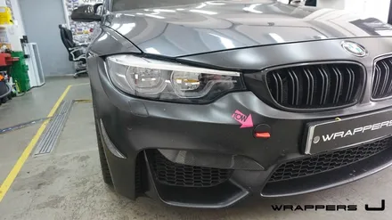 F80 BMW M3전체랩핑 마이애미블루 아쿠아블루 / 서울 마포구