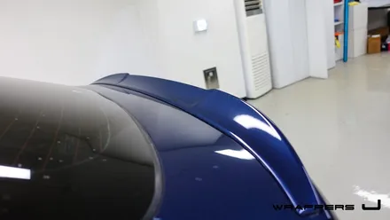 BMW X4M 그릴랩핑 휀다가니쉬랩핑 휀다덕트랩핑 스포일러랩핑 / 서울 마포구