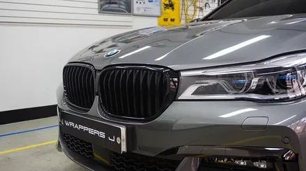 bmw 740d 세로그릴 부분랩핑 / 서울 마포구