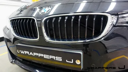 서울 BMW 그릴랩핑은 bmw420d 그릴랩핑 부분랩핑점으로 / 서울 마포구