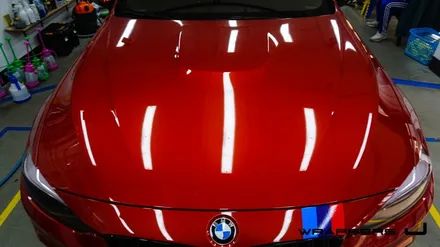 BMW PPF 잘하는곳 샤키르오렌지 M4 본넷PPF 시공후기 / 서울 마포구