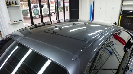 BMW M4 컨버터블 전체랩핑 :  사틴블랙랩핑 무광블랙랩핑 / 서울 마포구