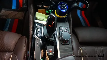 G30 BMW 530i 실내랩핑 매트릭스블랙 부분랩핑 / 서울 마포구