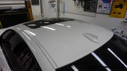 bmw 420d 루프스킨 그릴랩핑 안개등하단랩핑 프론트립랩핑 / 서울 마포구