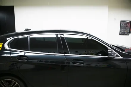 BMW 118d 크롬죽이기 크롬딜리트 서울 마포 자동차 부분랩핑 / 서울 마포구