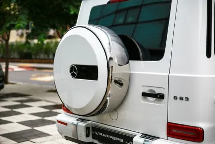 벤츠 G63 AMG, 지바겐 나이트패키지 크롬죽이기 크롬딜리트 / 서울 마포구