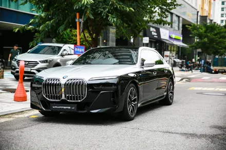 BMW 740i 듀오톤 랩핑 투톤랩핑 강남랩핑 / 서울 마포구