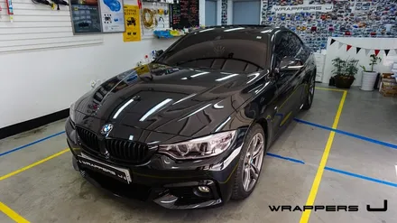 bmw 420d 라이트 필름 시공 / 서울 마포구