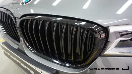 bmw 740d 세로그릴 부분랩핑 / 서울 마포구