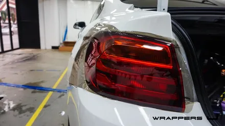 BMW 428i 전체랩핑 - 3M 사틴 다크그레이 / 서울 마포구