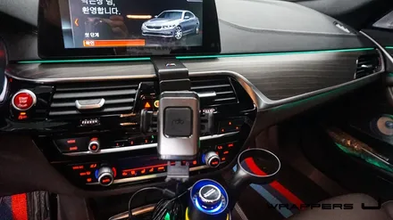 G30 BMW 530i 실내랩핑 매트릭스블랙 부분랩핑 / 서울 마포구