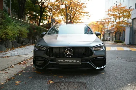 벤츠 CLA 45s 나이트패키지 서울 벤츠 크롬죽이기 크롬딜리트 / 서울 마포구