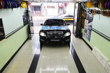 벤츠 S클래스 S500 2006년식▶ 커맨드, 게이트웨이 수리 후 하이브리드 파워켑과 비위드 RT-1 블루투스 장착하기. / 서울 마포구 신수동