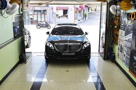 벤츠 S클래스 S400 2015년식▶ 부메스터 전동 트위터 + 핸드메이드 DATASAT D31 트위터로 음색과 디자인을 모두! / 서울 마포구 신수동