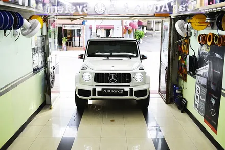 벤츠 G63 AMG 2019년식▶ 소닉 디자인 최고가 스피커 + DATASAT 3인치 스피커를 장착하여 완벽한 3WAY 시스템을. / 서울 마포구 신수동