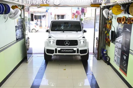 벤츠 G63 AMG 에디션 2020년식▶ 신형 지바겐 천장 스피커를 교환하여, 고음역대의 완벽한 마침표를 찍습니다. / 서울 마포구 신수동