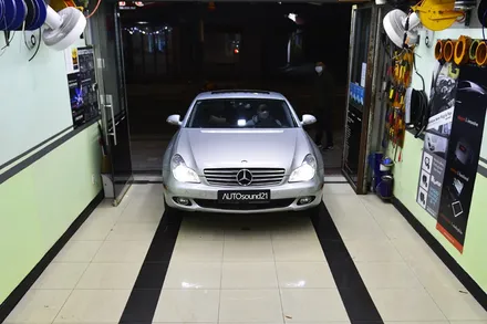 벤츠 CLS 350 2006년식▶ WTX-700 음질전용 블루투스 + 사운드업 헤드켑 (음질과 해상력, 스피커 출력을 한번에 업그레이드 합니다.) / 서울 마포구 신수동