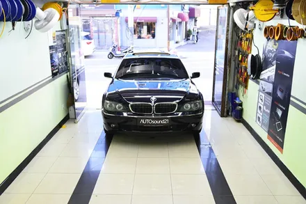 BMW 750Li 2008년식▶ 오디오가 나오지 않는다면 커맨드, 헤드유닛, 앰프 전체적인 점검 후 수리하세요. / 서울 마포구 신수동