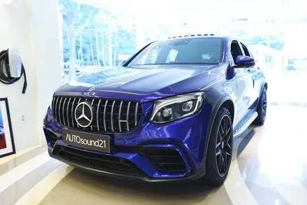 벤츠 GLC 63 S AMG 2018년식▶ DATASAT (2웨이/ 센터) 최고급 스피커 + 부메스터 트위터 그릴 + 사운드업 헤드켑 / 서울 마포구 신수동