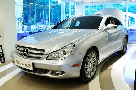 벤츠 CLS350 2010년식▶ 화사한 고음, DATASAT 트위터 설치 + 최고의 블루투스 WTX-700 + 사운드업 헤드켑 / 서울 마포구 신수동