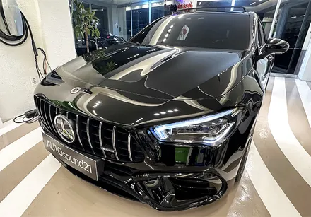 벤츠 CLA 45S AMG 2021년식▶ 자출 차량에 최고! 매치 62DSP + 매치 7ED 서브우퍼 장착으로 6채널 꽉채워 카오디오 튜닝 / 서울 마포구