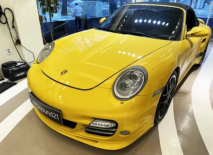 포르쉐 911(997) 터보 2011년식▶ 음질전용 블루투스 wtx-700 + 사운드업 헤드켑 / 서울 마포구