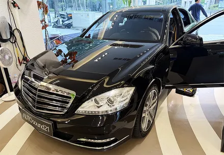 벤츠 S550 W221 2009년식▶ WTX-700 + 사운드업 헤드켑 / 서울 마포구 신수동