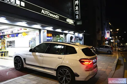 BMW X3 M 2020년식▶ 하이브리드 파워켑 8F, USB to AUX를 장착하여, 신차의 전기안정성과 달라진 사운드 출력을 한번에! / 서울 마포구 신수동