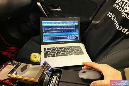 벤츠 A45 AMG 2021년식▶ DSP 프로세서, 스피커, 서브우퍼까지! 풀 카오디오 시스템 작업 / 서울 마포구 신수동