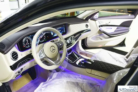 벤츠 S650 마이바흐 2019년식▶ 마이바흐에 골프백이 안실린다? 순정우퍼 탈거 후 우퍼를 매립하여, 골프여행 다녀오세요. / 서울 마포구 신수동