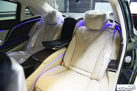 벤츠 S650 마이바흐 2019년식▶ 마이바흐에 골프백이 안실린다? 순정우퍼 탈거 후 우퍼를 매립하여, 골프여행 다녀오세요. / 서울 마포구 신수동